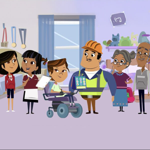 Screenshot from the IPP series for families of Lanterman and Friends image for social sharing